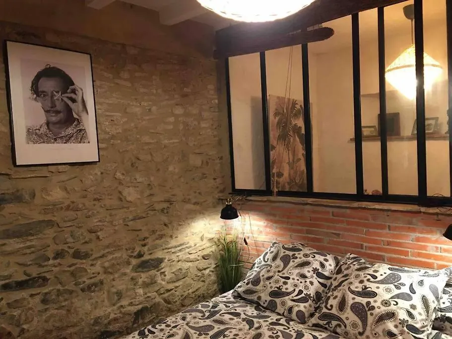 Jolie Maison Catalane Chaleureuse Et Confortable Colera Spagna